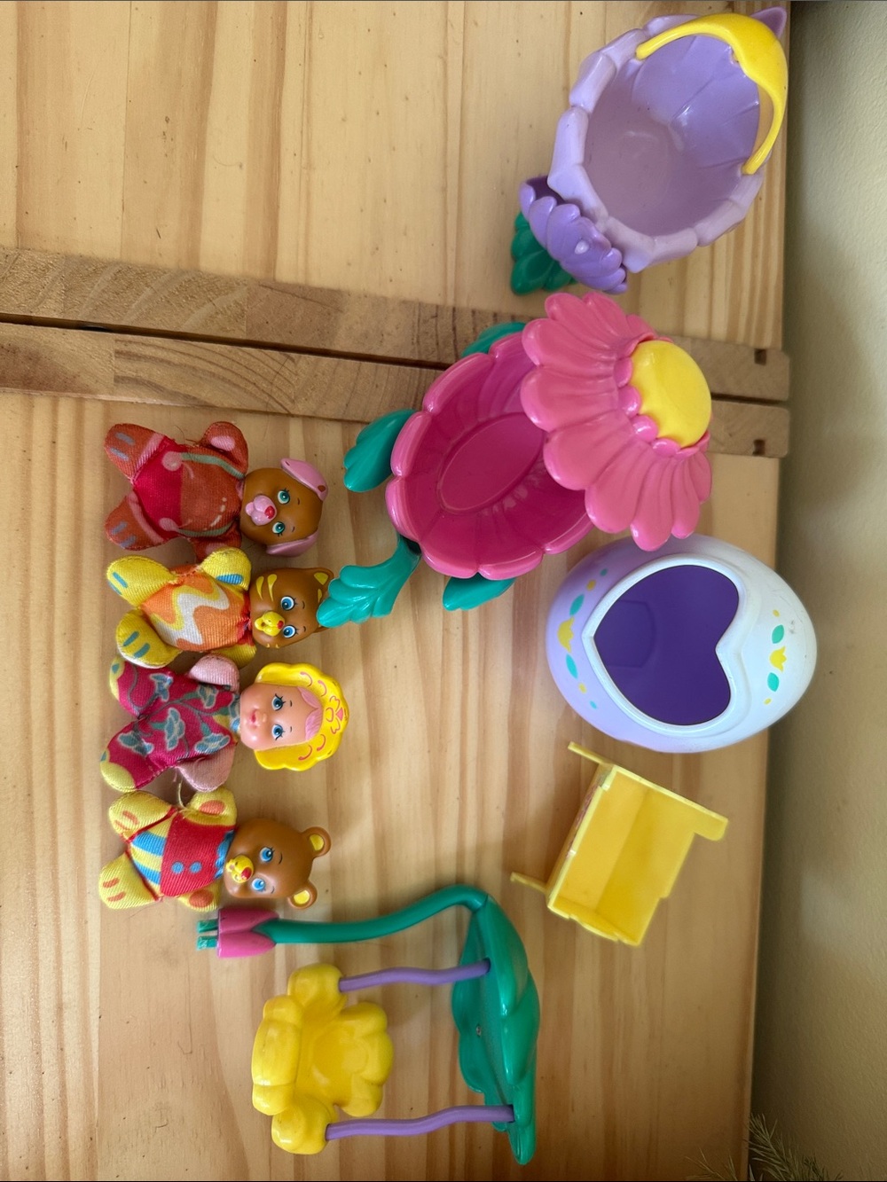 Vintage 1989 Lewis Galoob Petal Baby Doll lot